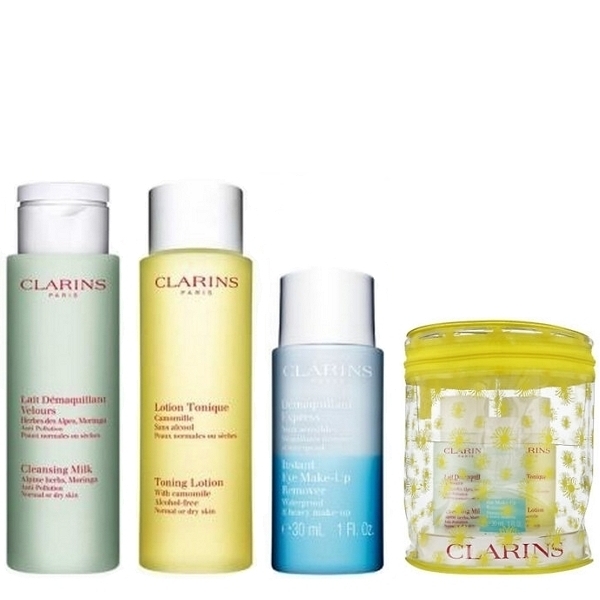 CLARINS Perfect Cleansing Set - Dry Normal Skin