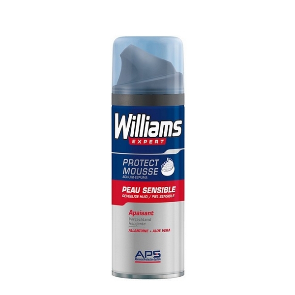 WILLIAMS SHAVING MOUSSE PROTECT 200ml