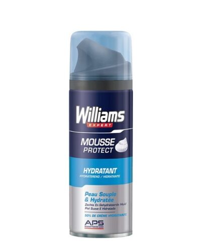 WILLIAMS SHAVING MOUSSE PROTECT HYDRATANT 200ml
