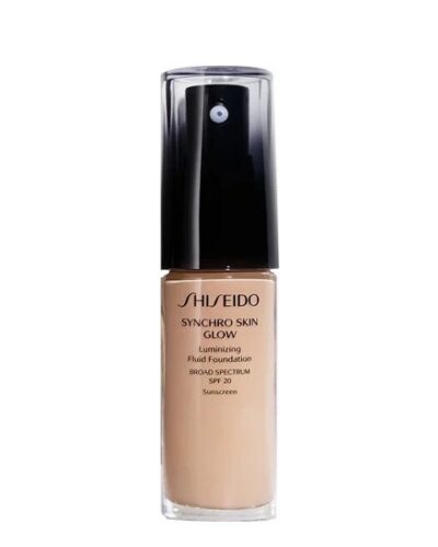 Shiseido Synchro Skin Glow Luminizing Fluid Foundation Rose 3 30ml