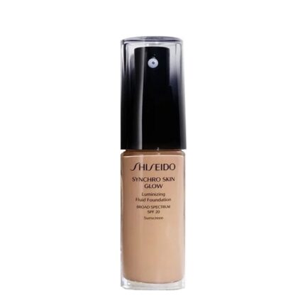 Shiseido Synchro Skin Glow Luminizing Fluid Foundation Rose 4 30ml