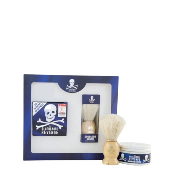 The Bluebeards Revenge Shaving Cream & Doubloon Brush Kit