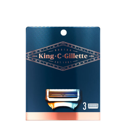 Gillette King C. Gillette Neck Razor Blades 3τμχ