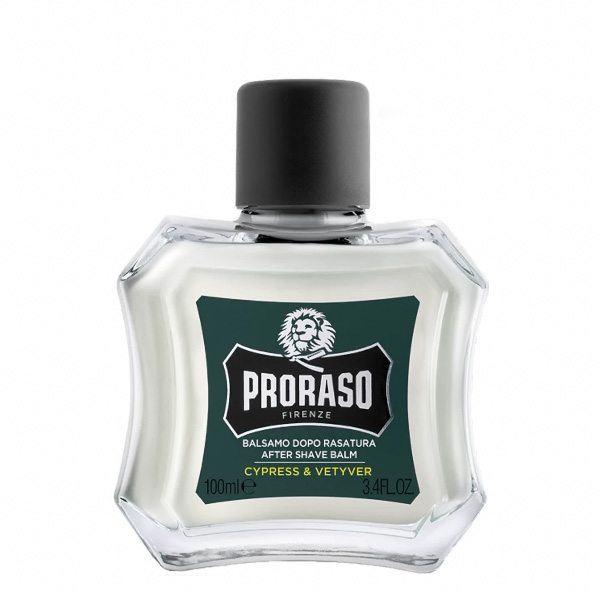 PRORASO Single Blade After Shave Balm Cypress & Vetyver 100ml